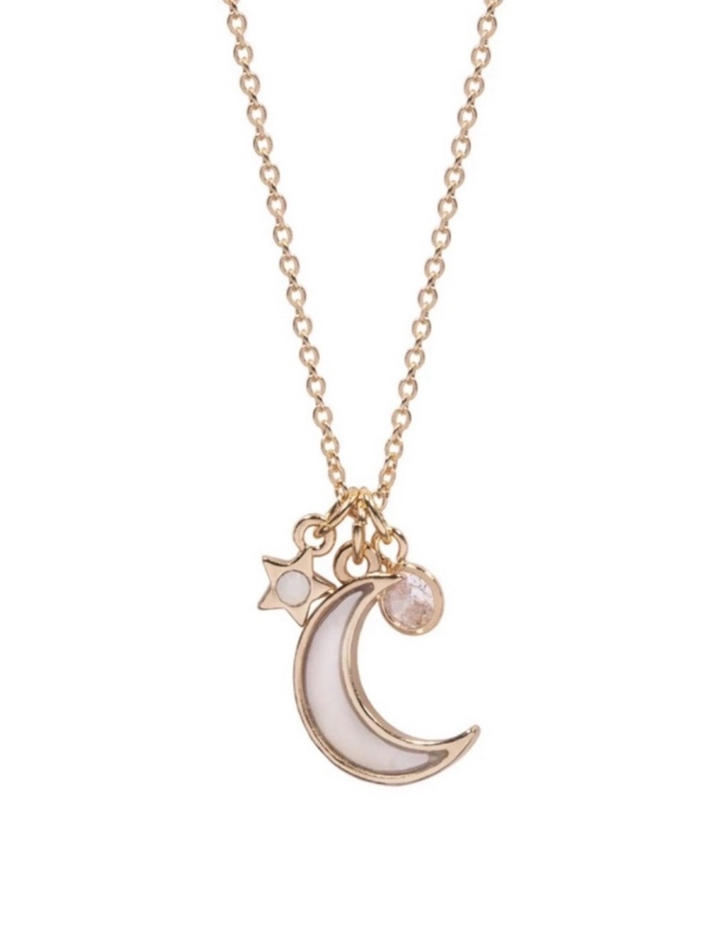 Pearlescent Moon Necklace